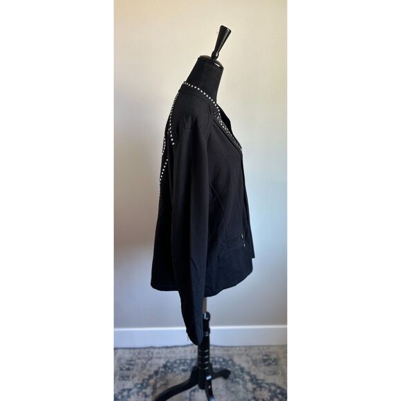 Crystaline by Mango Tango Swarovski Crystal Peacock Motif Western Jacket Size XL - Picture 5 of 7